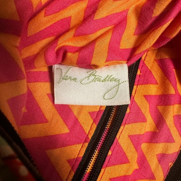 Vera Bradley Ziggy Zinnia Triple Zip Hipster Crossbody - Picture 7 of 7